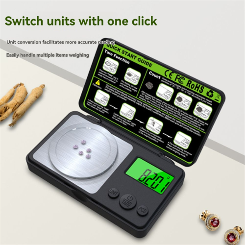 Mini high precision 50g electronic scale 0.001g pocket electronic 1