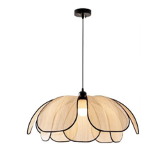 Hand-Woven Lotus Dining Room Chandelier Bedroom Living Room Lamp