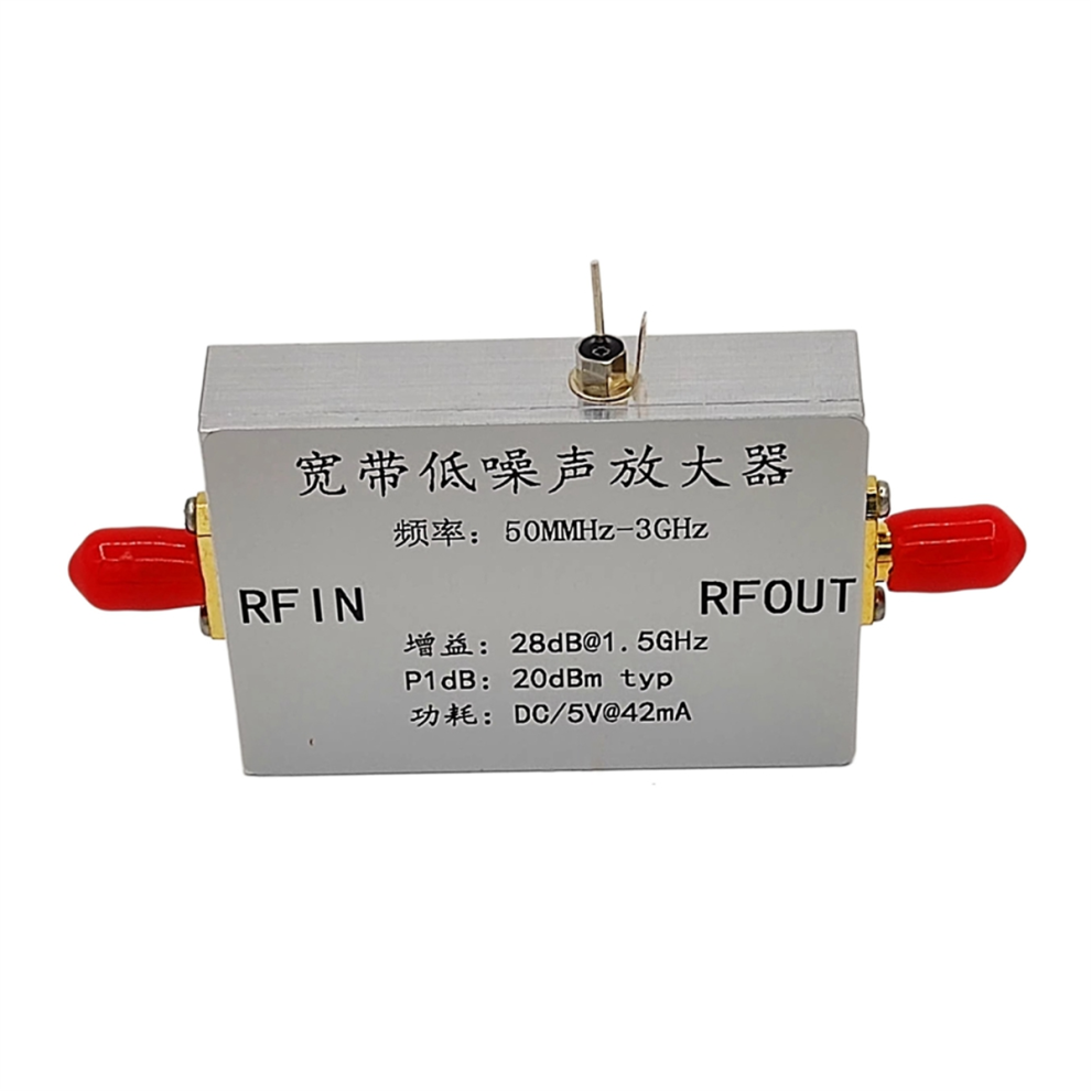 50Mhz-3Ghz Wideband Low Noise Amplifier,Rf Signal Enhancement, 4712930607834