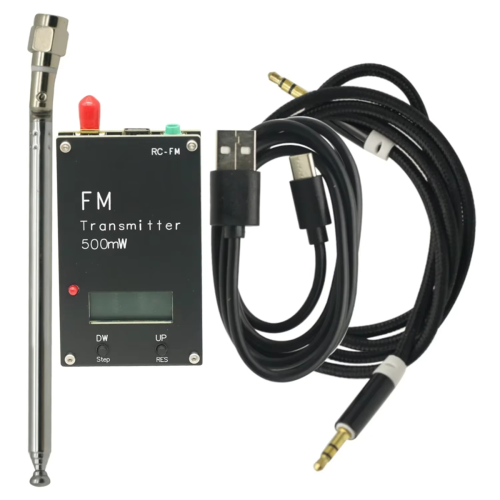 Οθόνη LCD συχνότητας πομπού FM 2000M 500mW για μονάδα ραδιοφώνου FM