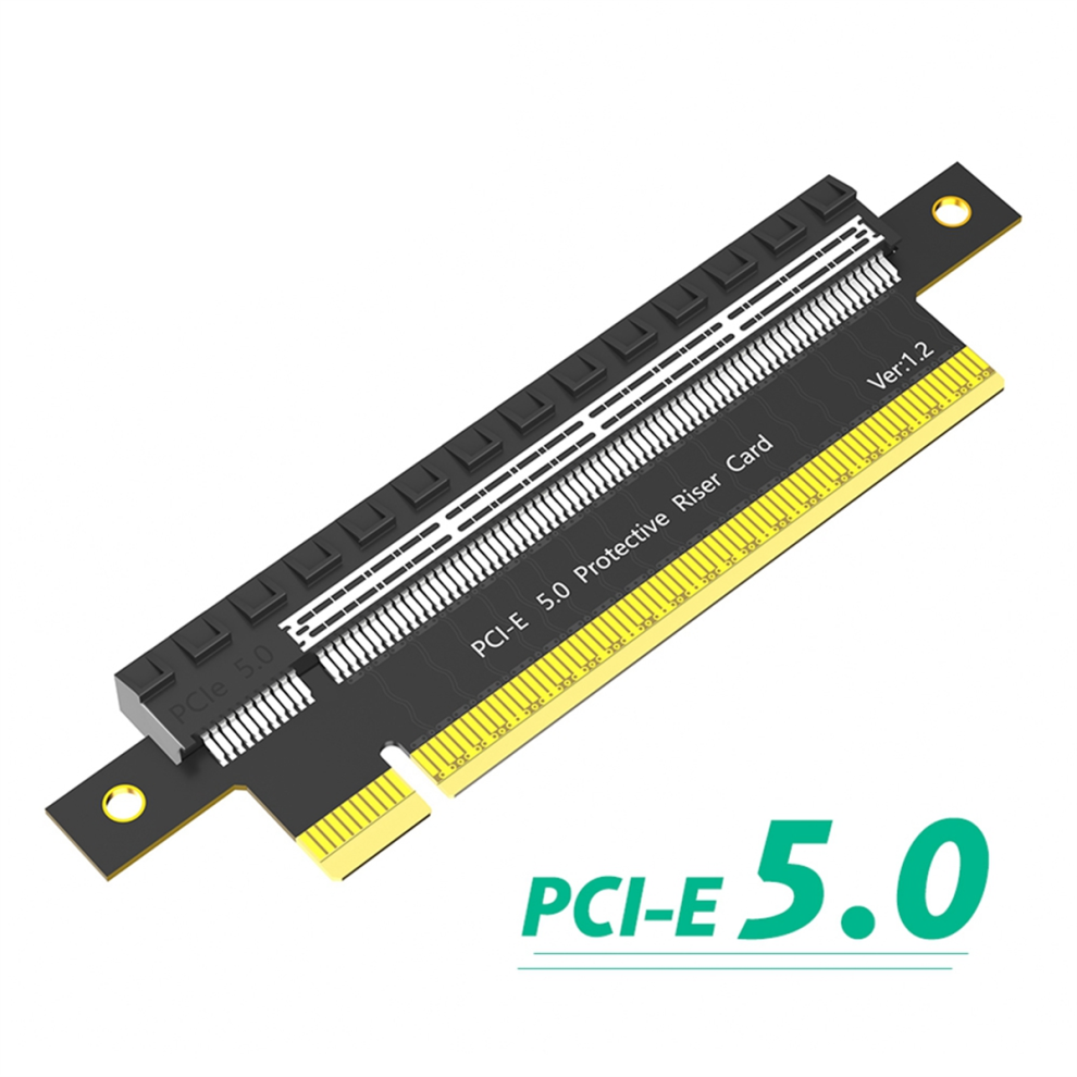 PCI-E Express 5.0 16X Male to Female Extender Riser Card Adapter-image-OPC-PJ8NNKH-NEW