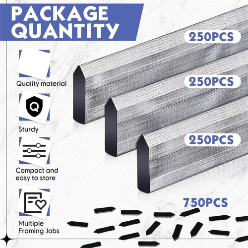 750PCS Ανταλλακτικά για Κορνίζες για Εργαλεία Κορνίζας 2