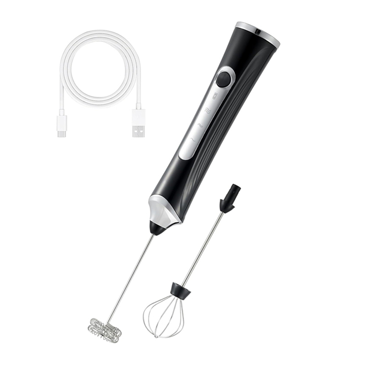 Mousseur À Lait Portatif Rechargeable Mousseur À Café Électrique Portable, Mélangeur À Fouet À Grande Vitesse Pour Crème Cappuccino Du 13,15 € | DHgate