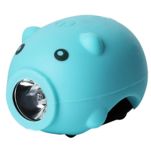 Fahrrad Kinder Cartoon Schwein Fahrrad Licht Typ-C Wiederaufladbare A