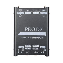 PRO D2 Passive Isolator BOX, Isolatore audio per DI Box per basso