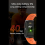 Βραχιόλι Fitness Tracker, Χωρίς Οθόνη, Καρδιακός Παλμός, Μπλε 1