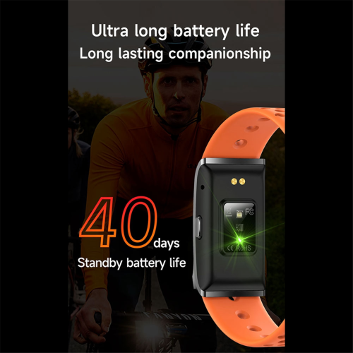 Βραχιόλι Fitness Tracker, Χωρίς Οθόνη, Καρδιακός Παλμός, Μπλε