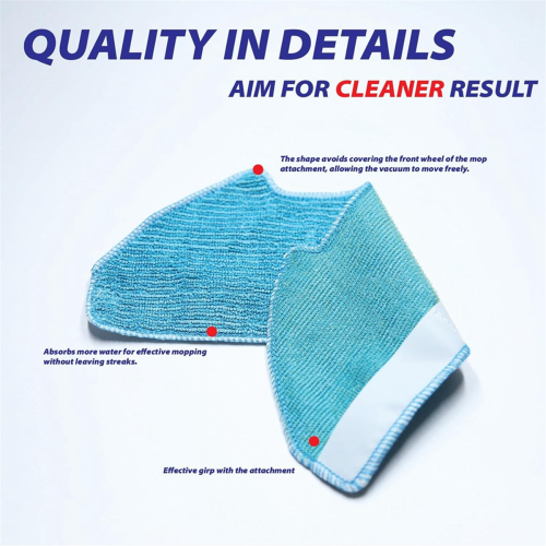 12PCS Side Brush Mop Filter for Dustin Self-Emptying 2