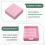 Estêncil para notas adesivas compatível com Post Notes, rosa 6