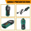 MASTECH MS5908C LCD analyzátor ističov RCD tester EU zástrčka 7