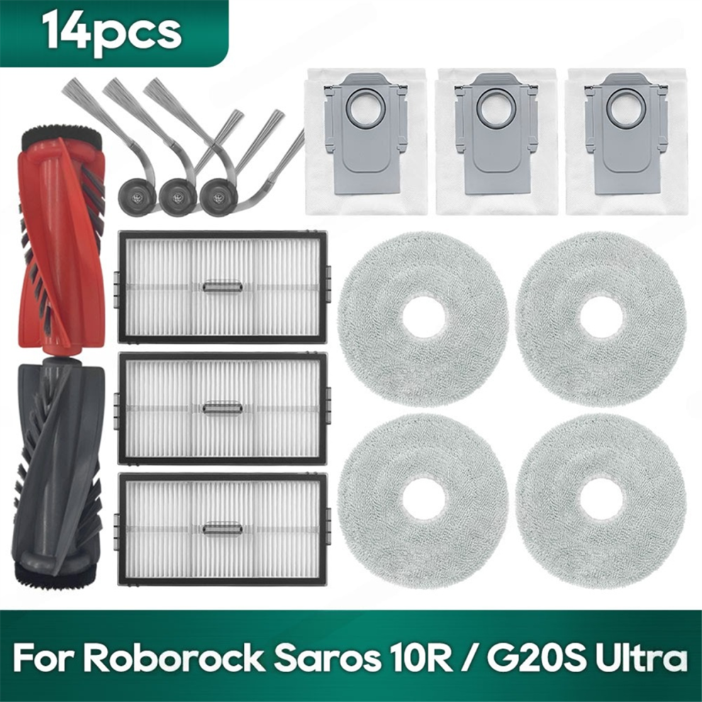 Cepillo Y Filtro Hepa Para Roborock Saros 10R/G20S Ultra-image