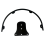 Supporto per tom per batteria, 10 pollici, nero 4