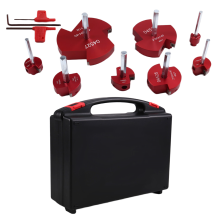 Kit de alargador de tubos de PVC com 8 peças, protetor de encaixe de PVC, protetor de soquete de PVC