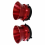1 par de adaptadores de hub NAB de 1/4 de polegada e 10 polegadas para Studer ReVox, vermelho 2