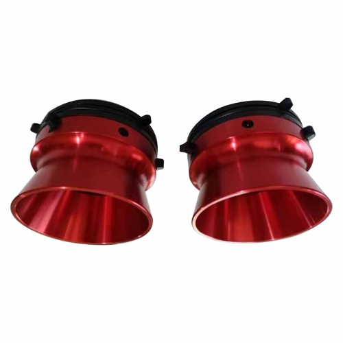 1 par de adaptadores de hub NAB de 1/4 de polegada e 10 polegadas para Studer ReVox, vermelho 2