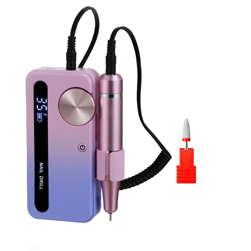 Electric Nail File 35000RPM Electric Nail Drill Manicure Machine,A