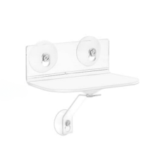 Clear Acrylic Window Shelf with Suction Cups,Hanging Shelf for Plants