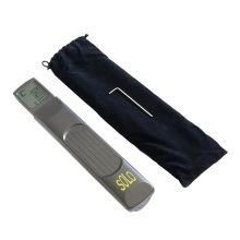 Ferramenta de prática de acordes de guitarra de bolso com tela de gráfico rotativa