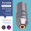 Adaptér 4pin XLR samec na 4,4 mm vyvážený samica 7