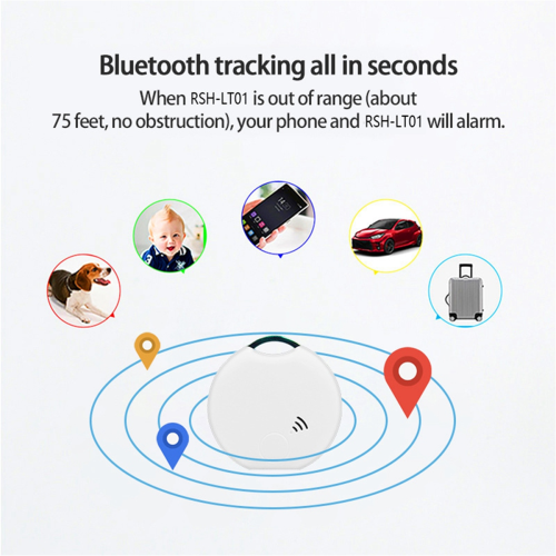 Bluetooth AirTag Tracker for Android/iOS, 2Pcs 2