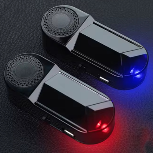 2Pcs Solar Car Fake Security Light with Air Freshener 1