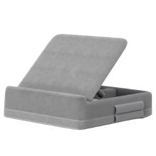Tablet Pillow Stand with Storage Foldable for iPad Holder