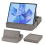 Tablet Pillow Stand with Storage Foldable for iPad Holder 5