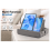 Tablet Pillow Stand with Storage Foldable for iPad Holder 4