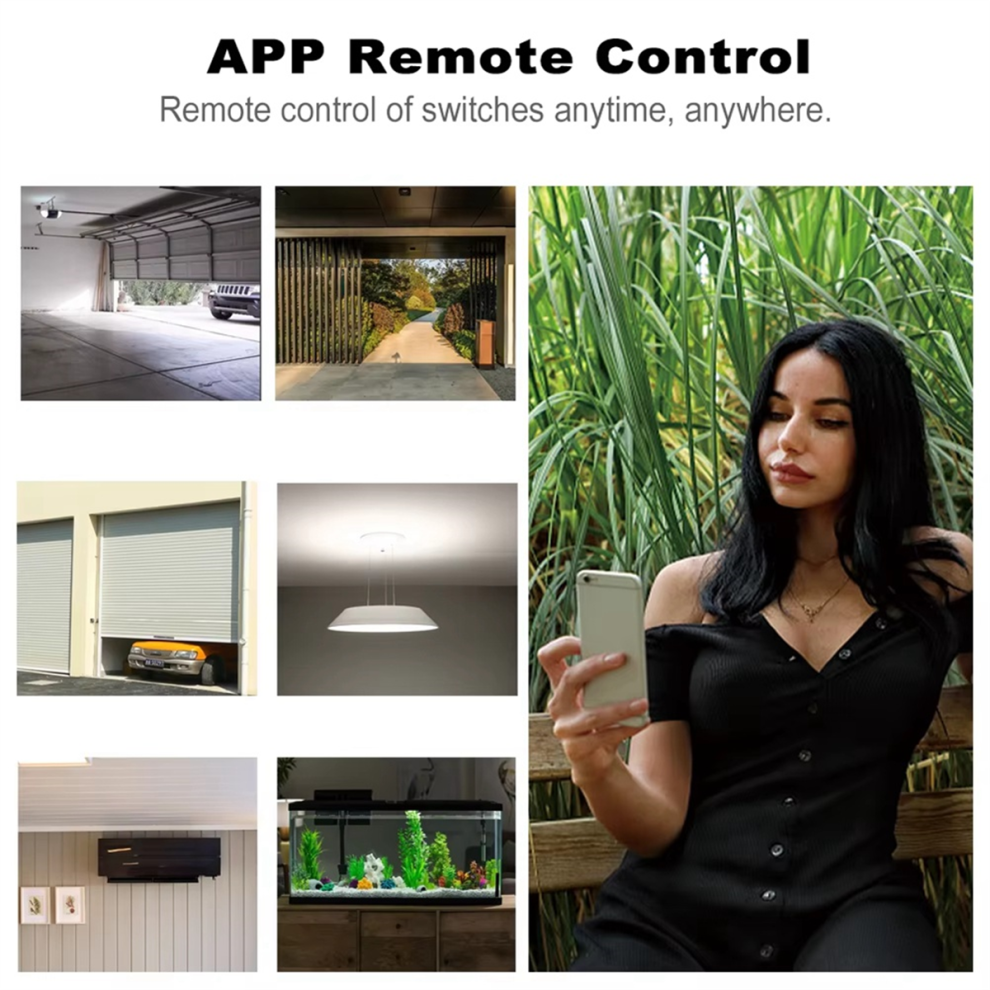 4CH Smart Switch Modul 7-32V 10A Relais Wifi Fernbedienung-image