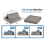 Tablet Pillow Stand with Storage Foldable for iPad Holder 3