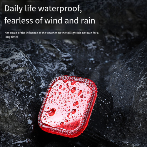 Smart Bicycle Tail Light - Brake Sensing,Rechargeable,IPX6 Waterproof 1