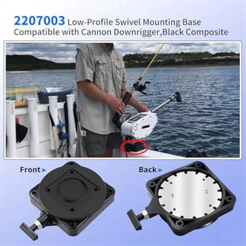 1-pack 2207003 Lågprofilsvridbar bas för Ca-Nnon 3991913 1