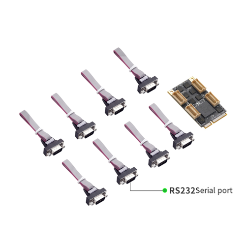 Κάρτα ελεγκτή Mini PCIE Express 8 σειριακών θυρών 2