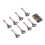 Κάρτα ελεγκτή Mini PCIE Express 8 σειριακών θυρών 1