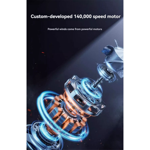 Φυσητήρας X3Pro Turbo Jet 140000RPM Ισχυρός φυσητήρας αέρα με κινητήρα χωρίς ψήκτρες 1