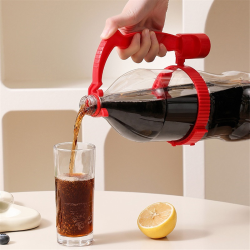Beverage Bottle Pouring Handle Built-in Bottle Opener 1