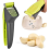 Garlic Press - Ergonomic Garlic Crusher for Easy Crushing & Peeling 3