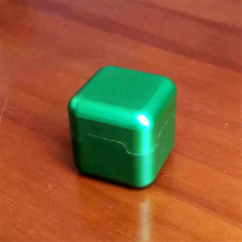 Caja de almacenamiento de tiza de billar Cubo de tiza de billar Soporte de tiza rojo