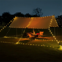 20M Meetlint Campinglantaarn Oplaadbare Buitenlamp Wit