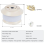 20M Meetlint Campinglantaarn Oplaadbare Buitenlamp Wit 3