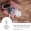 Relógio de bolso com clipe e fivela para enfermeiras, branco + branco 7
