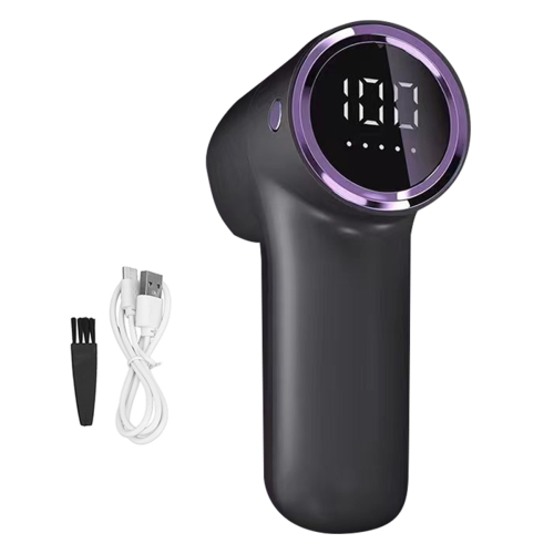 USB-Stoffentferner mit 5 Geschwindigkeiten, Grau