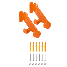 Suporte de parede para motosserra, para armazenamento em garagem, conjunto com 2