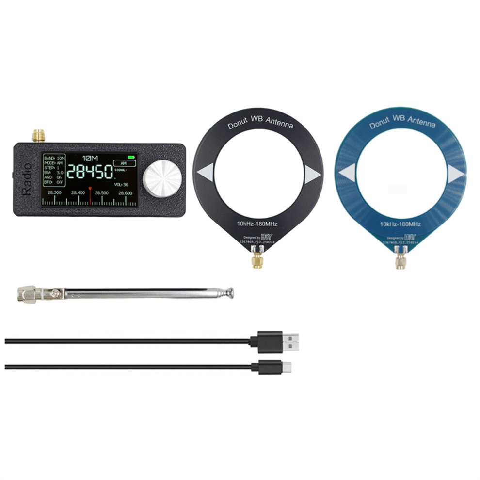 Si4732 Portable Mini Radio Receiver 10Khz-180Mhz Am Fm Radio Hf Sw 4712930689328