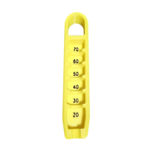 Elevador de medidor de altura de tee de golfe impresso em 3D para tees Ajustador portátil