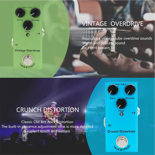 Elektrische gitaar effectpedaal mini tremolo 2