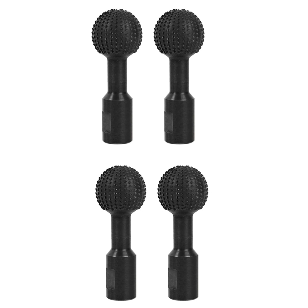 4Pcs Sphere Rotary Burr With 5/8-11 Threads Angle Grinder Attachments 4712930694964