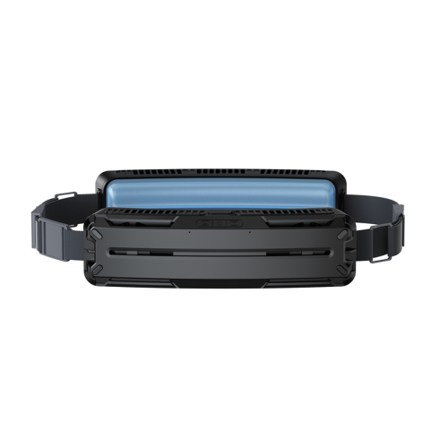 IJs Heupgordel Ventilator USB Oplaadbare Koelventilator voor Hardlopen Wit 1
