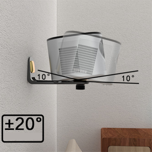 Wall Mount Projector Stand Silver Gray 1