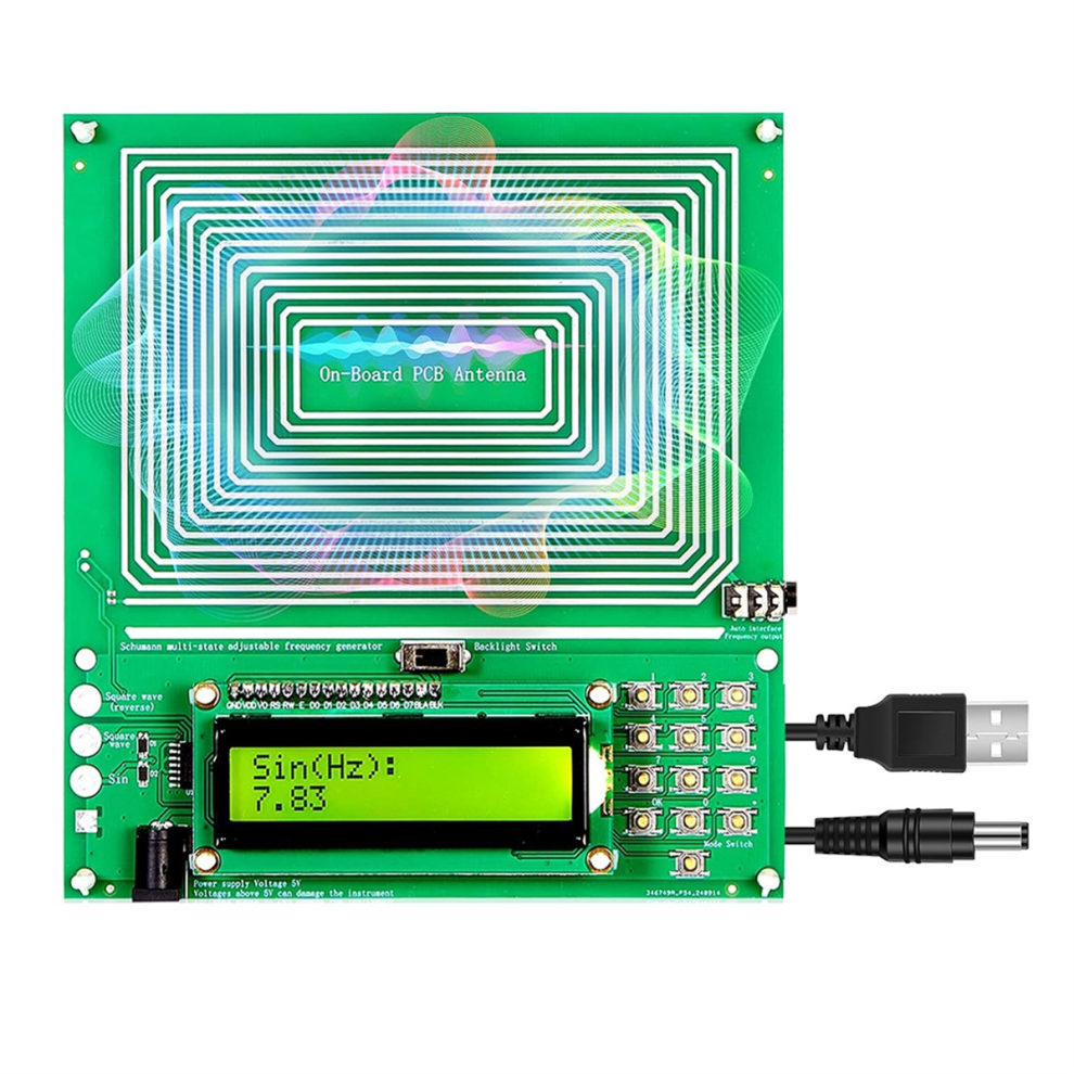 Dispositivo Di Frequenza Terapeutica E Aiuto Per Il Sonno A 7,83 Hz Per Alleviare Lo Stress-image